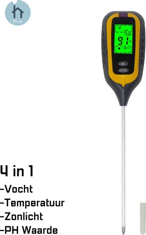 temperatuur en vochtmeter|vochtmeter voor plafond.